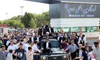 استقبال مردم ارومیه از روحانی +عکس