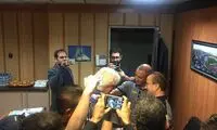 برخورد گرم شفر و مربی سپاهان