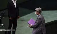 تصاویری از پایان کار تاجگردون در مجلس یازدهم