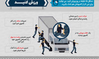 اینفوگرافی: ۶ راه برای سلامت بیشتر در جاده‌ها