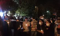 روشن کردن شمع به یاد استاد آواز ایران