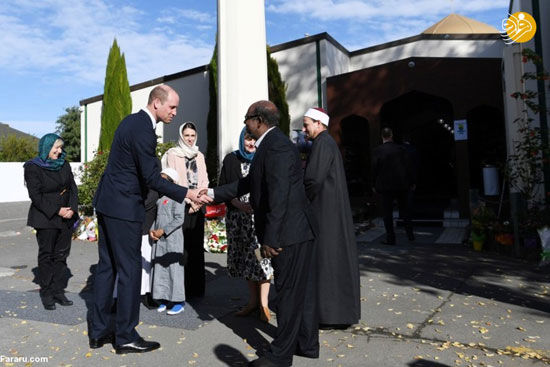 بازدید شاهزاده ویلیام از دو مسجد نیوزیلند