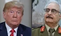 حفتر با ترامپ در کاخ سفید دیدار می کند