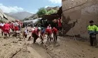 تصاویری تلخ از امام‌زاده داوود پس از سیل مهیب