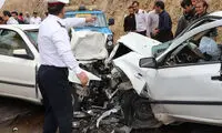 تصادف ۳ سواری در محور ایلام - مهران