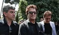 پورعرب در مراسم تشییع استاد محمد+عکس