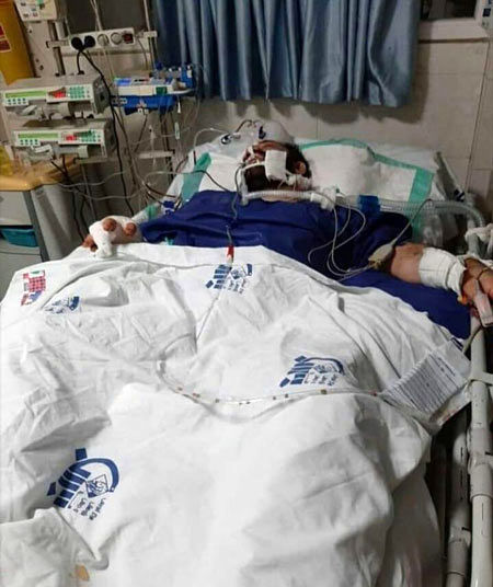 هانی کُرده یا همان گنده‌لاتِ تهران در بیمارستان