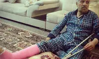 صادق آهنگران مصدوم شد