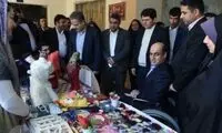استاندار گلستان با ویلچر در مراسم تقدیر از معلولان