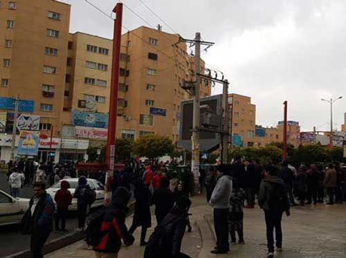 قطع اینترنت موبایل در بخش‌های زیادی از تهران