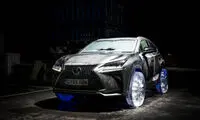 فیلم: تبلیغ لکسوس با چرخ های یخی