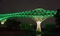 پل طبیعت تهران سبز شد