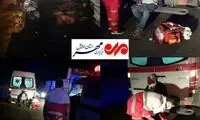 برخورد پراید با تراکتور ۶ مصدوم برجای گذاشت