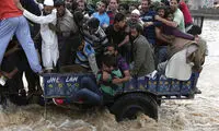 سیلاب مصیبت‌بار در کشمیر +عکس