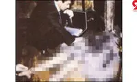 عکس مردی که بدنش خودبه‌خود آتش می‌گیرد!