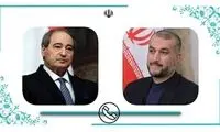 رایزنی وزرای ایران و سوریه بر سر یک موضوع مهم