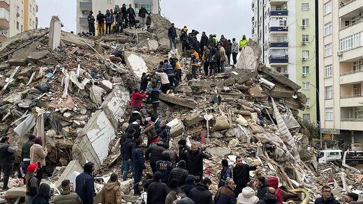  تصاویر آخرالزمانی از زلزله مهیب امروز 