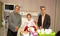 فاطمه گودرزی در حین فیلمبرداری دچار سانحه شد