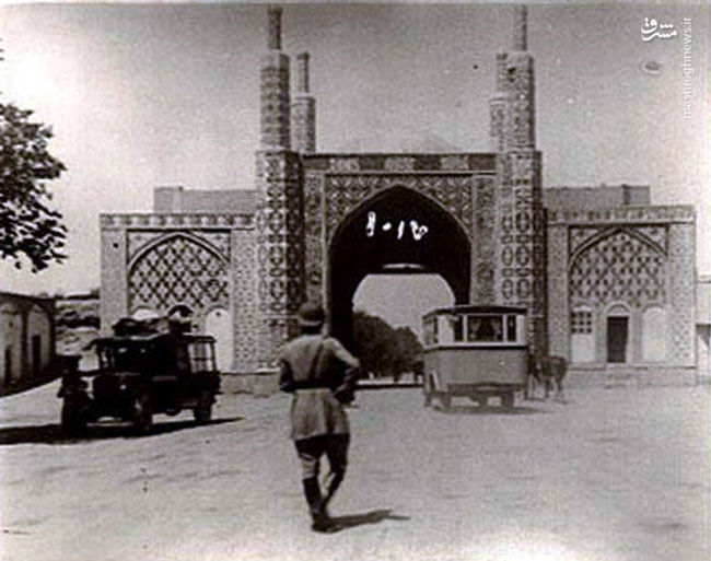 قدیمی‌ترین عکس از دروازه شمرون تهران