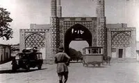 قدیمی‌ترین عکس از دروازه شمرون تهران