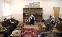 رهبر شیعیان بحرین با آیت الله مکارم دیدار کرد