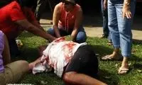 گلف و حمله تمساح + عکس (18+)