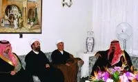 عکس: پادشاه عربستان در منزل هاشمی