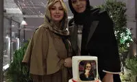 تیپ خاص شهربانو منصوریان در کنار نیوشا ضیغمی