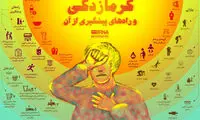 اینفوگرافیک؛ گرمازدگی و راه‌های پیشگیری از آن