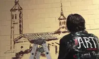 بزرگترین نقاشی شکلاتی دنیا