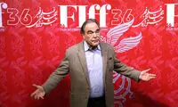 گفتگوی زنده طالب‌زاده با الیور استون در شبکه چهار