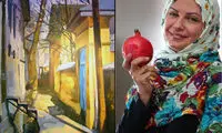 لعیا زنگنهِ نقاش