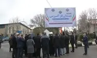 کسادی بازار افتتاح پروژه را در این عکس ببینید!