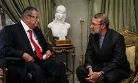 عکس: دیدار لاریجانی با بارزانی و طالبانی