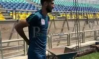 رونمایی از «شهریار مغانلو» در تمرین پرسپولیس
