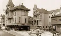 جابجایی ساختمان در سانفرانسیسکو 1906
