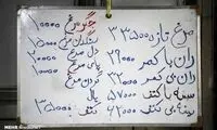 تصاویر؛ پرواز مرغ از سفره خالیِ کم‌درآمدها