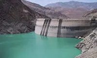 حجم آب مخازن سد‌ها ۸۲درصد کاهش یافت