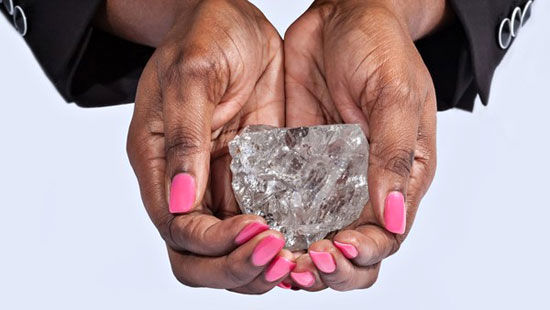 کشف بزرگترین الماس در آفریقا +عکس