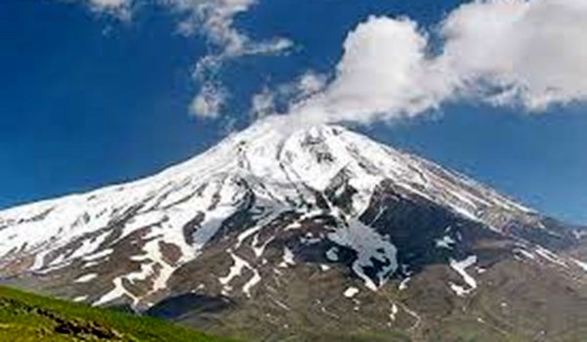 تصویری از نوک قله دماوند که تا به حال ندیده‌اید