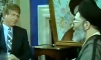 مصاحبه رهبر انقلاب با مجری آمریکایی در سال۱۳۶۶ 
