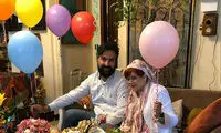 اولین سالگرد ازدواج بهاره رهنما و همسرش