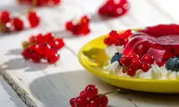 طرز تهیه ژله میوه با ژلاتین و لیموناد