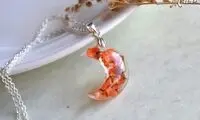 گردنبندی از جنس ماه و طبیعت +عکس