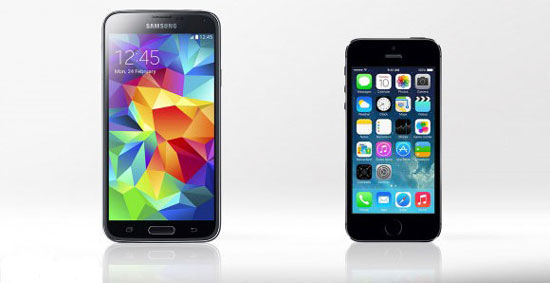 8 دلیل اینکه Galaxy S5 را بر iPhone 5s ترجیح دهیم!