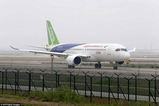 مشخصات هواپیمای مسافربری بزرگ ساخت چین