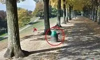 پیداشدن کودکی در سطل زباله با کمک نقشه گوگل
