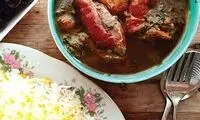 خورش آلو اسفناج؛ هم حرفه‌ای و هم ساده