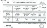 زمان آغاز امتحانات نهایی دانش‌ آموزان +جدول