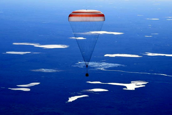 فرود کپسول سایوز پس از ماموریت 173 روزه